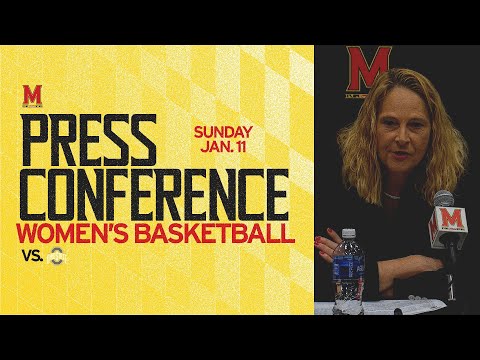 Maryland Women's Basketball | Press Conference | Ohio State