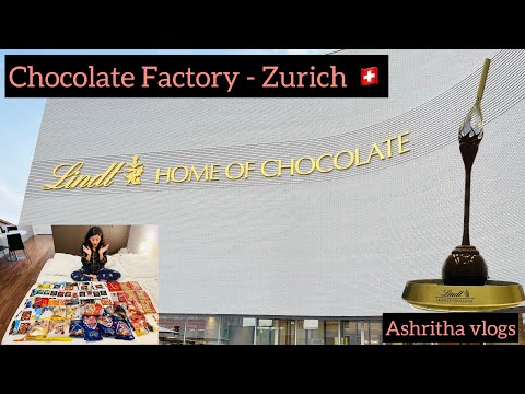 Lindt Home Of Chocolates | Chocolate Factory | Zurich - Switzerland | Ashritha Vlogs