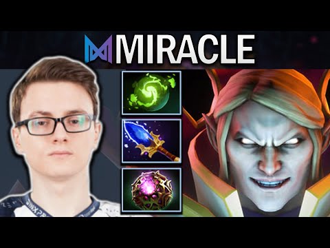 Invoker Dota 2 7.32 Gameplay Nigma.Miracle with 18 Kills and 950 GPM - TI12