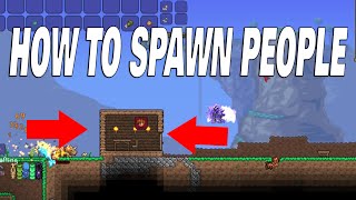 Terraria How To: Get The Guide Back How To Spawn NPC