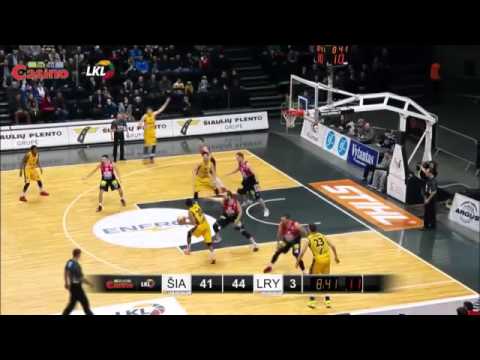 Assem Marei #50 LKL highlights, BC "Siauliai", Lithuania. 2015-2016 season