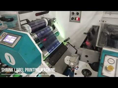 Pvc Shrink Label Printing Machine