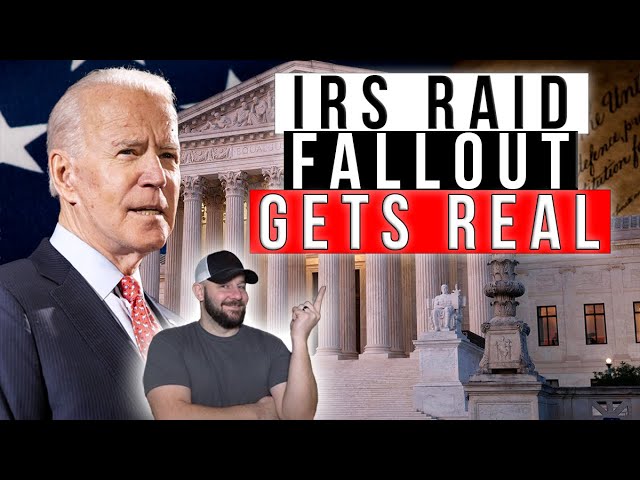 IRS RAID FALLOUT... Rep Introduces Bill for ALL IRS guns and equipment to be sold back to THE PEOPLE