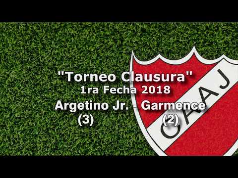 1ra Fecha  - Torneo Clausura -  Argentino Jr  (3) / Garmense (2)