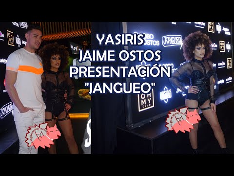 Yasiris y Jacobo Ostos presentando JANGUEO en Madrid con Malena Gracia, Mª Ángeles Grajal , W Caps