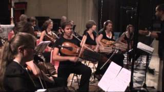 Nyckelharpa Orchestra ENCORE  La Misma Pena (Bon soir) Astor Piazzolla