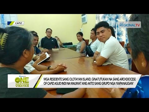 One Western Visayas: Mga residente sang Olotayan Island, ginatutukan na sang Archdiocese of Capiz
