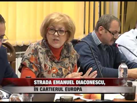 Strada Emanuel Diaconescu, în cartierul Europa