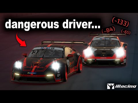 Don't be like this guy on iRacing