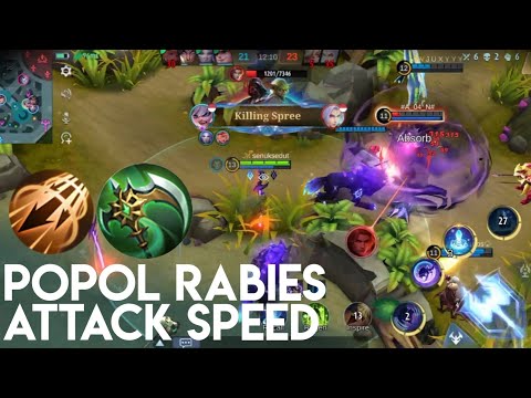 BUILD POPOL AND KUPA TERSAKIT YANG PERNAH ADA SEASON 25 | ATTACK SPEED & FULL LIFESTYLE #magedobol