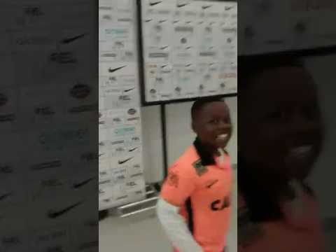 Eu entrei no campo do Corinthians