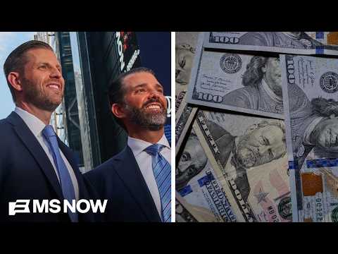 How Trump’s sons could PROFIT from a TRILLION DOLLAR Pentagon budget