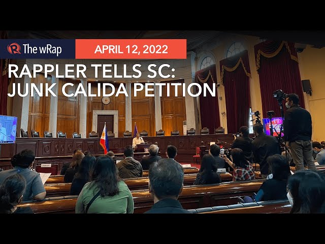 Rappler asks SC to junk Calida petition vs fact-checking deal with Comelec