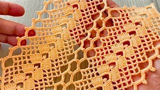🧡Extraordinary Crochet 🧡 How to Make a Unique Pattern for All Projects