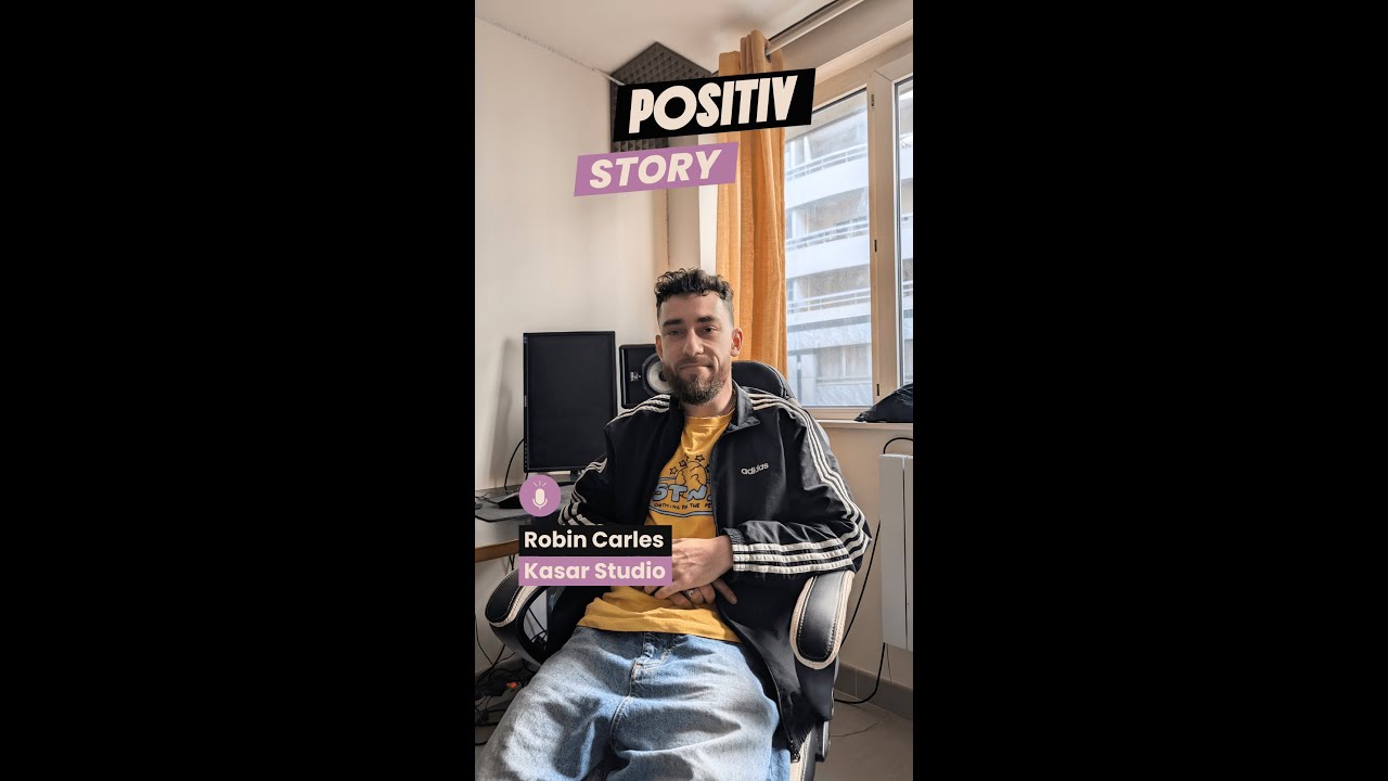 Portrait de Robin Carles - Positiveur