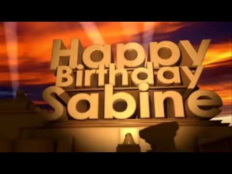 🎁🎂Happy Birthday Sabine🍰🎉