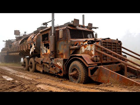 Abandoned War Truck Restoration | ASMR Cinematic Rebuild