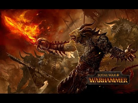 Total War Warhammer Online Battle #31: Beastmen vs Warriors of Chaos - CHAOS KIN