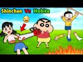Shinchan Vs Nobita Funny Game Whack Your Ex