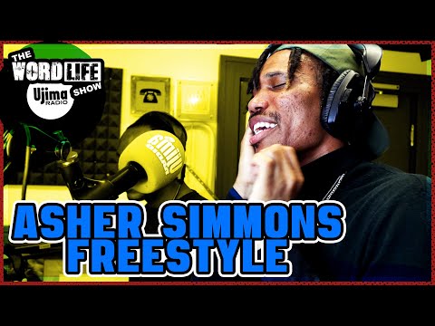 ASHER SIMMONS FREESTYLE ON UJIMA RADIO 98FM - THE WORDLIFE SHOW HOSTED BY KRAZY