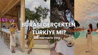 YERYÜZÜNDEKİ CENNET MARMARİS VLOG | otel beklentimizi aştı, mekan önerileri ve f