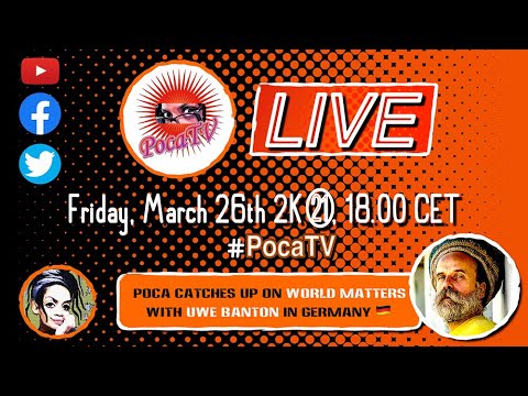 🔸 PROMO 🔸 PocaTV LIVE 2K21-0326 -  Uwe Banton