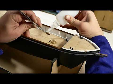 CUBIERTA 30- Como colocar las piezas de cubierta 2. ENDURANCE - Modelismo Naval - Artesanía