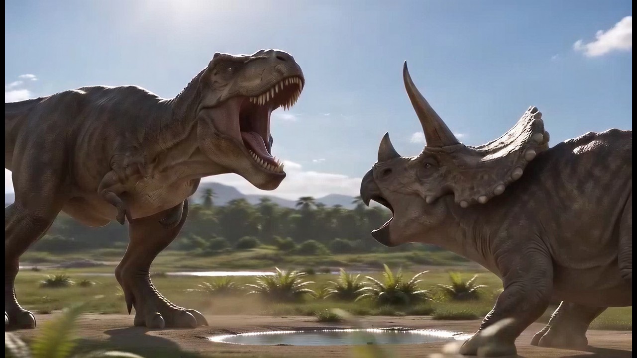 Create an educational short video about dinosaurs for my child.