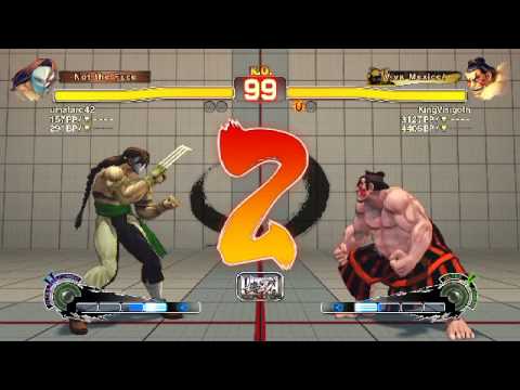 USF4 Endless - umataro42 (Vega) vs KingVisigoth (E Honda) 001