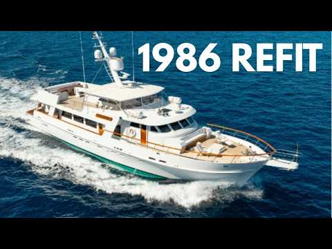 $1.4M REFIT 95' 1986 Westport Christensen | HarborYachtTours