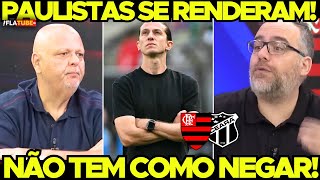Os PAULISTAS tiraram o CHAPÉU para o FLAMENGO! Até os RIVAIS se renderam ao MENGÃO!