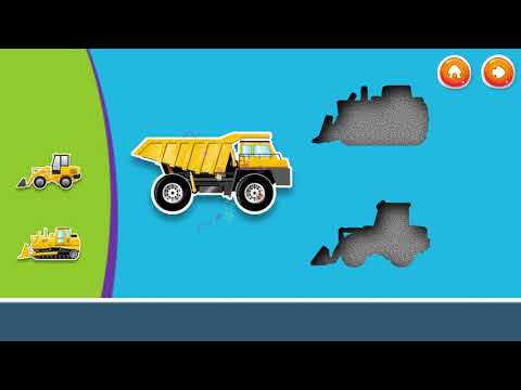 Vehicle Puzzles for Toddlers Video