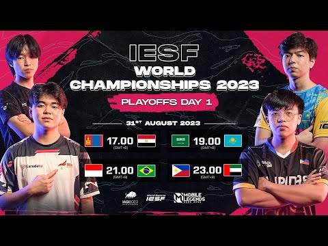 🔴 LIVE | Playoffs Day 1 | IESF World Championship 2023