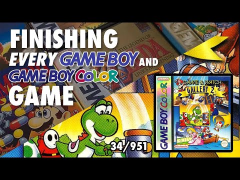 Finishing EVERY GB/GBC Game - Game & Watch Gallery 2 (34/951)