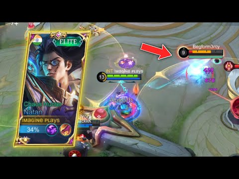 18 KILLS! NATAN SUPER BUFFED JUNGLE GAMEPLAY | NATAN BEST BUILD 2022 | MLBB