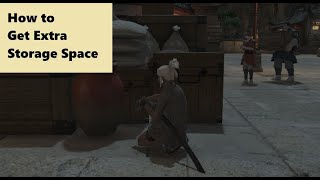 How to Get Extra Storage Space FFXIV