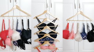 Guarda tus sujetadores colgados en vez de doblados