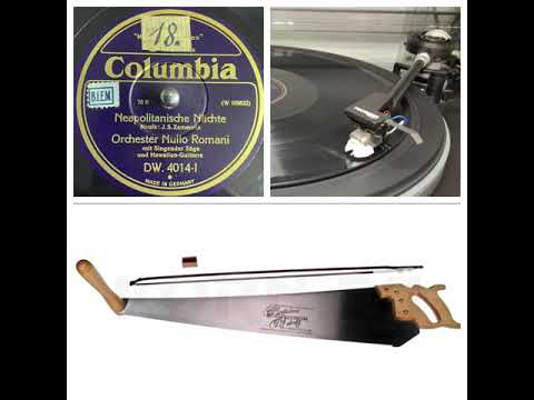 Orchester Nullo Romani: Neapolitanische Nächte, 1927 (Columbia DW. 4014-1)