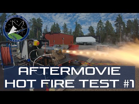 Aftermovie of RAVEN's first hot fire test, 12.05.2024