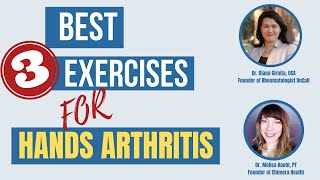 Top 3 Exercises for Hands Pain and Arthritis | Dr. Diana Girnita