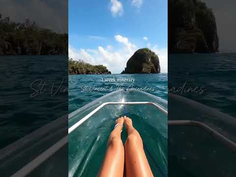 1 WEEK ITINERARY IN ST VINCENT #stvincentandthegrenadines #caribbeancruise #caribbeanisland