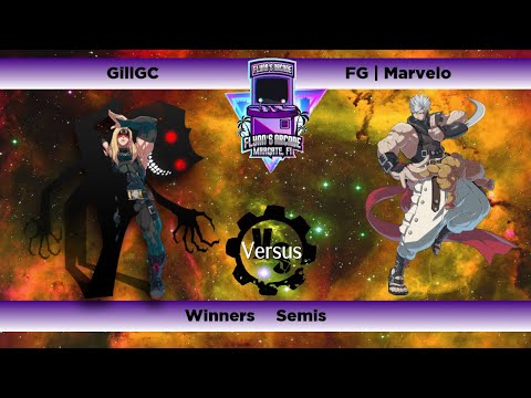 Flynn's Arcade 055 Winners Semis - GillGC (Zato-1) Vs FG | Marvelo (Chipp) Guilty Gear Tournament