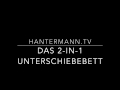 2-in-1 Unterschiebebett