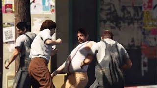 [GTA5]ジャッキーチェンみたいにカッコよくカンフーアクションをしてみたい！！