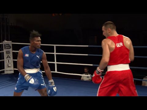 Julio César La Cruz (CUB) vs. Ibragim Bazuev (GER) Grand Prix Ústí nad Labem 2019 Final (81kg)