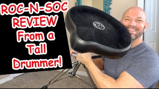 Video thumbnail for The BEST Drum Throne - ROC N SOC Nitro Gas Drum Throne REVIEW From a Tall Drummer! by 💎 Trendy Treasure Hunter 💎