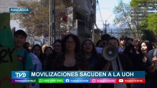 Álgidas movilizaciones estudiantiles sacuden a la UOH