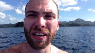 preview picture of video 'Sailing a Catamaran in Saint Lucia'