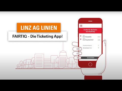 FAIRTIQ – Die Ticketing-App für Gelegenheitsfahrer - Erklärvideo | LINZ AG LINIEN
