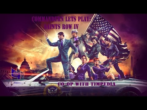 Let's Play Saints Row IV CO-OP Part 1